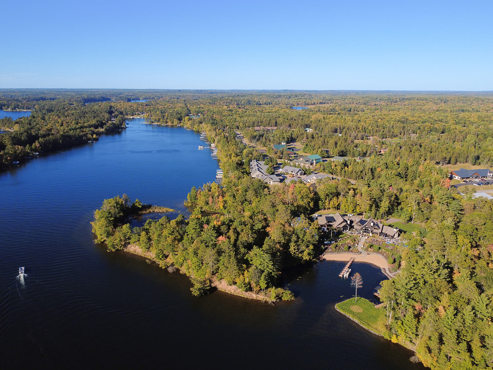 Aerial view of the Brainerd Lakes area — Tim Larsen Photography, Brainerd Lakes MN