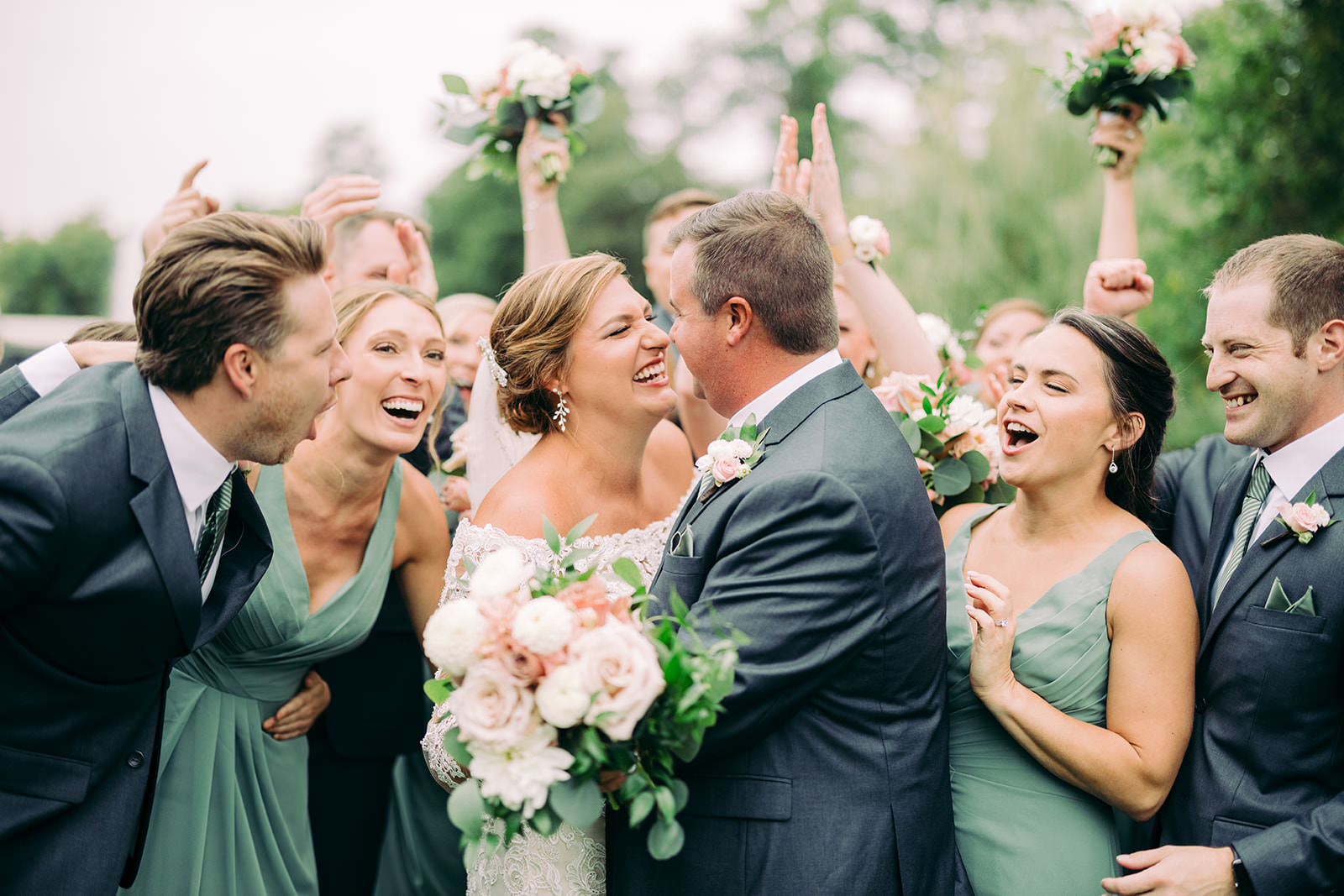 Emily & Brad — Lily Pads, a Pontoon, and the Last Light on Gull Lake — Tim Larsen Photography, Brainerd Lakes MN