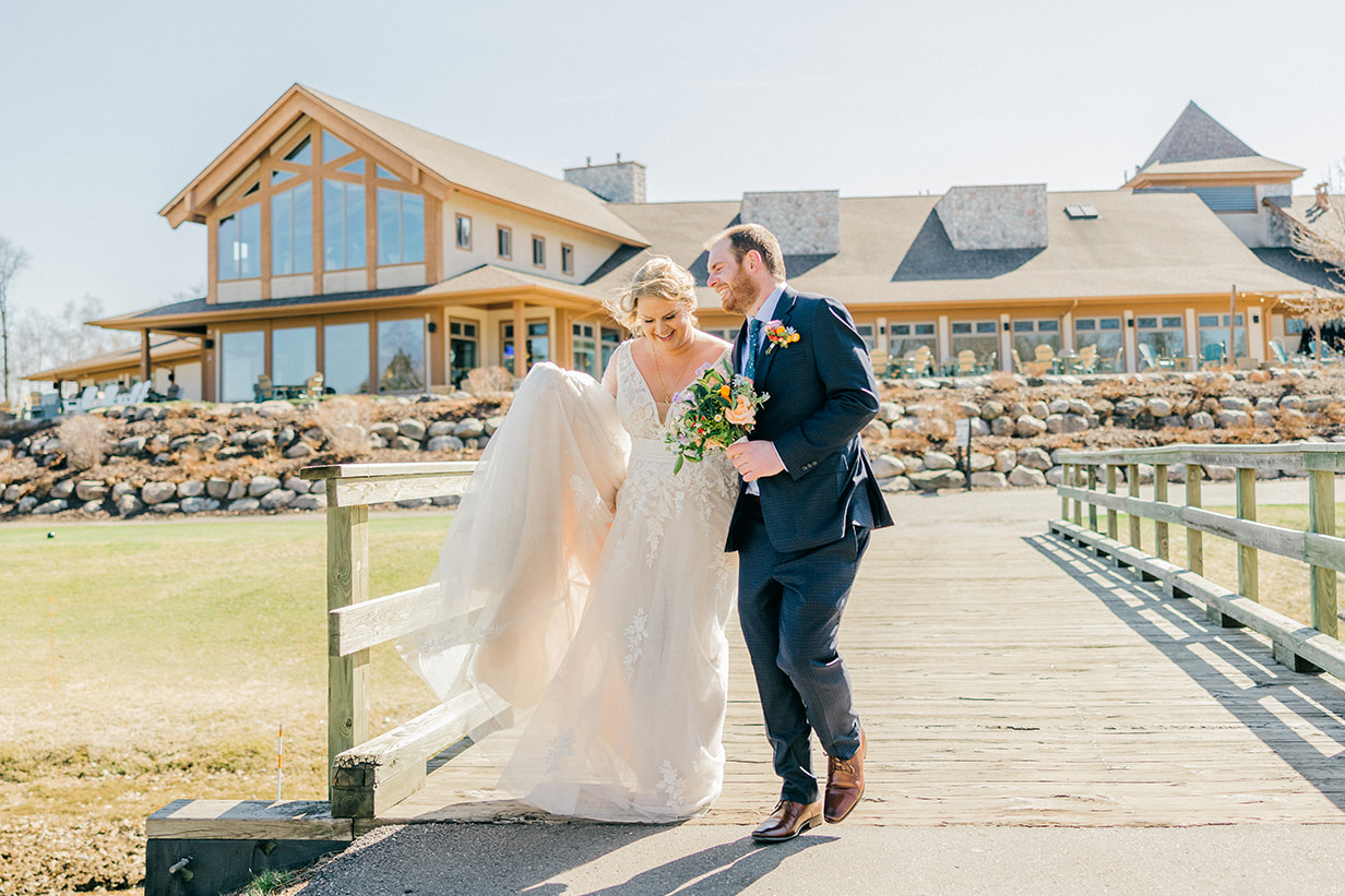 Hayley & Daniel — The Harpist, the Pines, and a Gull Lake Giveaway Wedding — Tim Larsen Photography, Brainerd Lakes MN