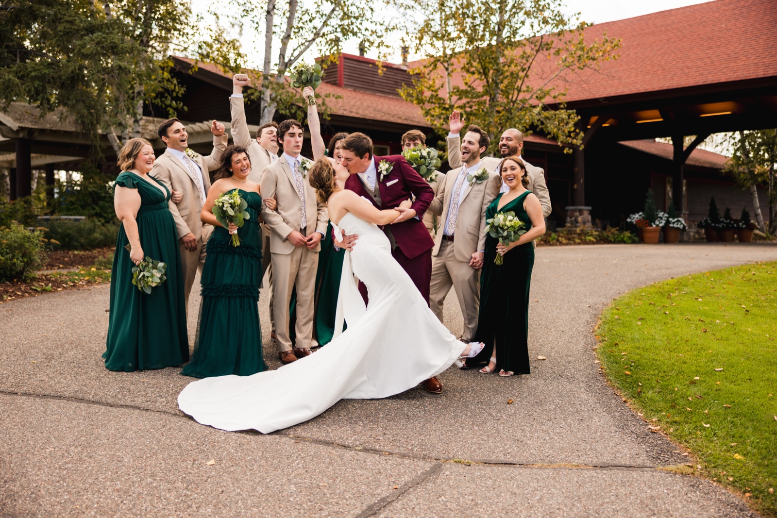 Lauren & Adam — A Breezy Point Resort Wedding on Pelican Lake — Tim Larsen Photography, Brainerd Lakes MN