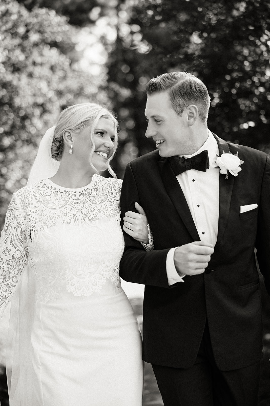 Couple portrait with Gull Lake in the background — Tim Larsen Photography, Brainerd Lakes MN